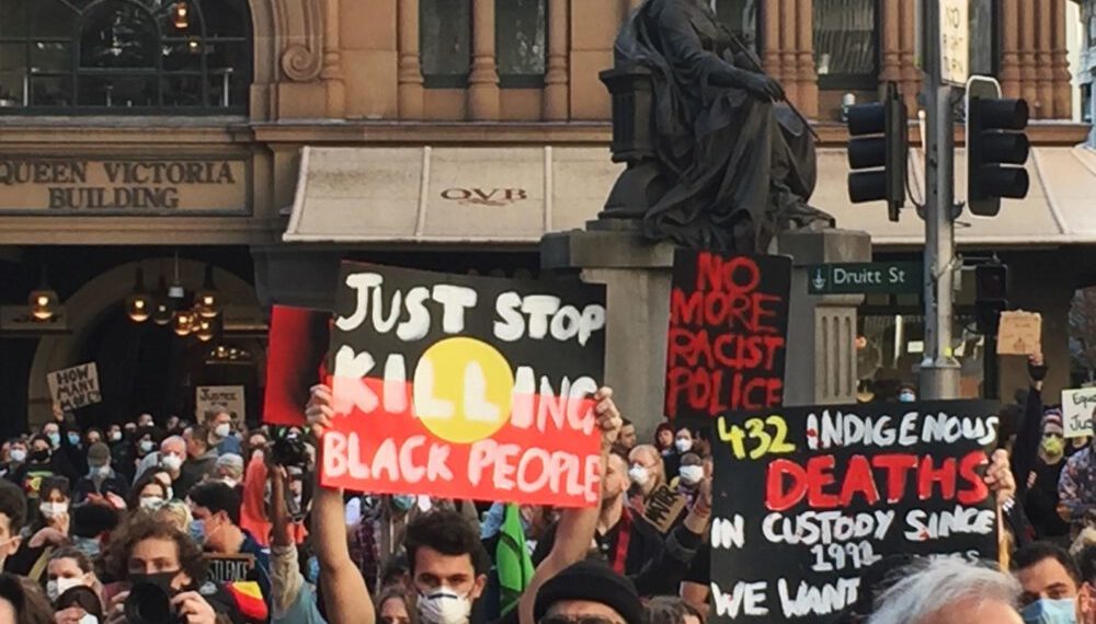 호주전역 수만명 “Black Lives Matter” 시위