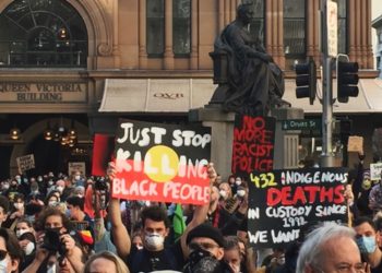 호주전역 수만명 “Black Lives Matter” 시위