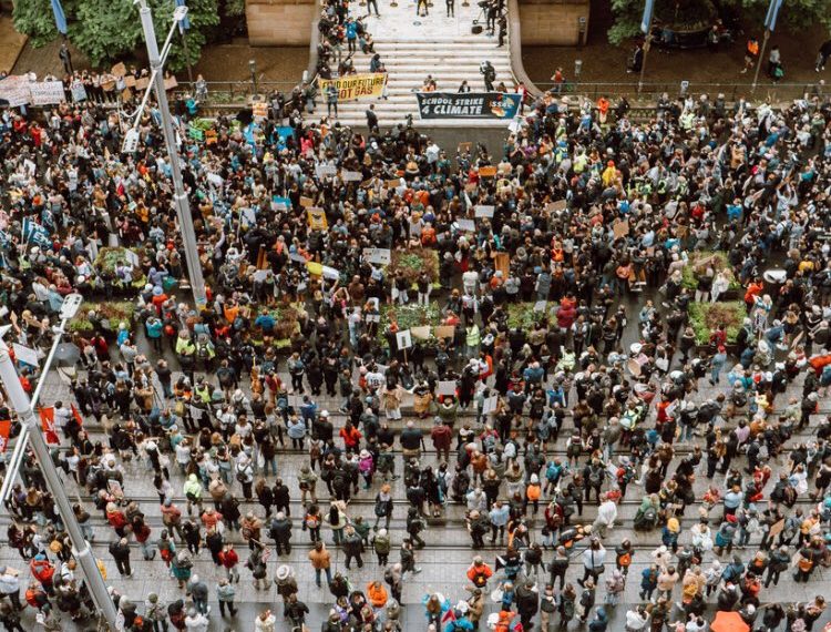 호주 전역 학생 수천명, 연방정부에 기후변화 대응 촉구