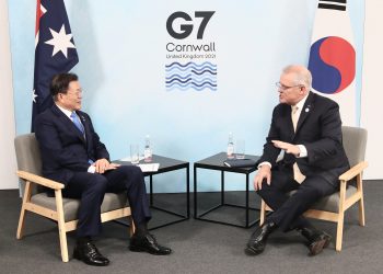 G7 속 한·호주 정상회담 – 수소경제 협력 논의
