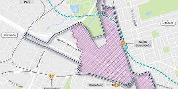 NSW 정부, 홈부시 ‘Transport Oriented Development’ 구역 발표