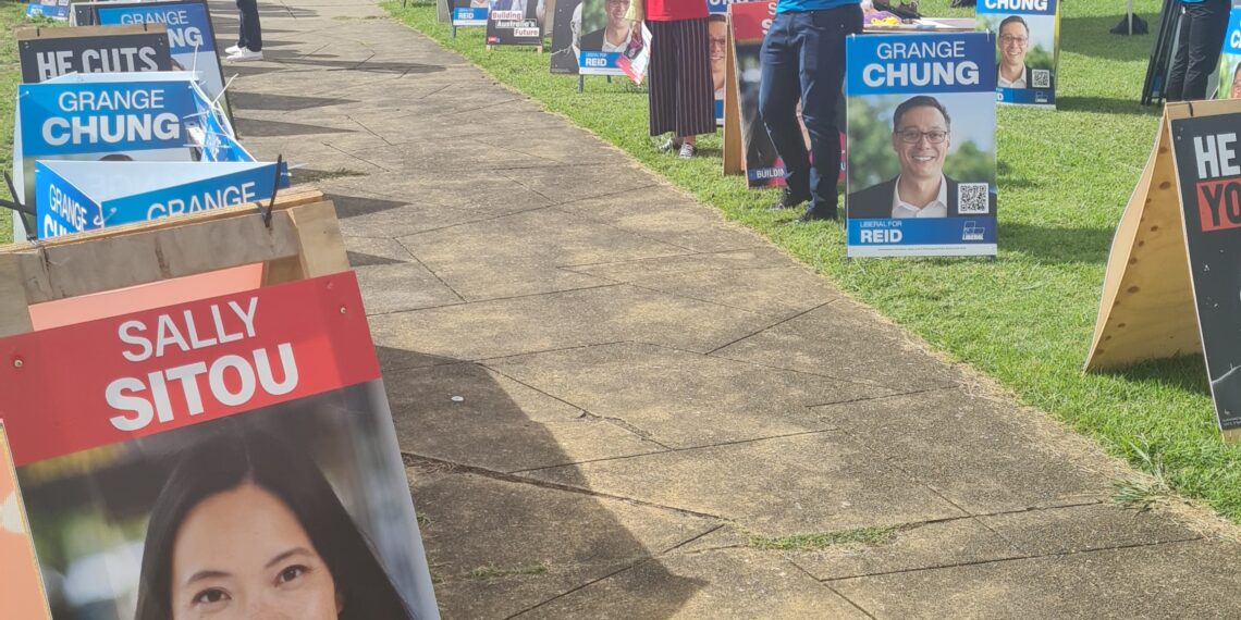 5월 3일 토요일연방 총선 사전투표 진행중. 전체 유권자 절반이 사전투표 예상