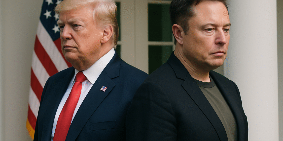 트럼프·머스크 감세 법안 충돌로 갈등 최고조, 밀착 동맹에서 파국적 결별로 번져