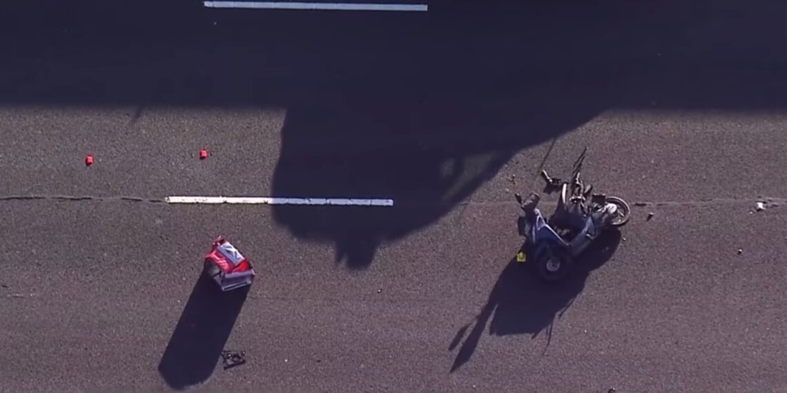 시드니 M4 참사로 20대 남성 사망. 오토바이 운전자, 도로에 쓰러진 뒤 차량에 잇따라 치여