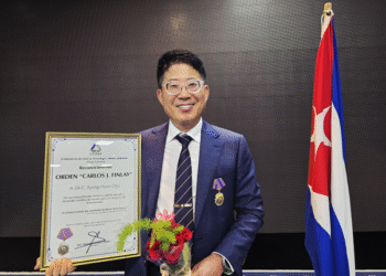 레이델연구원 조경현 원장, 쿠바 『카를로스 핀레이 훈장』 수훈
