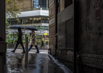 시드니 집중호우에 42건 급류 구조..중앙 저기압 남하, 애들레이드 100mm 예보