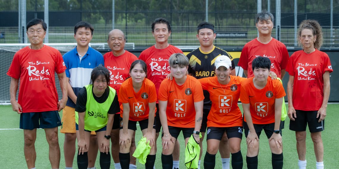 호주 마틸다스-한국전 앞두고시드니 교민 친선축구 열기