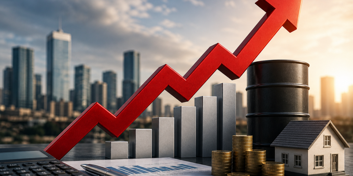 금리 4.35%로 인상, 가계 부담 가중..전쟁 여파에 물가 급등 우려 확대